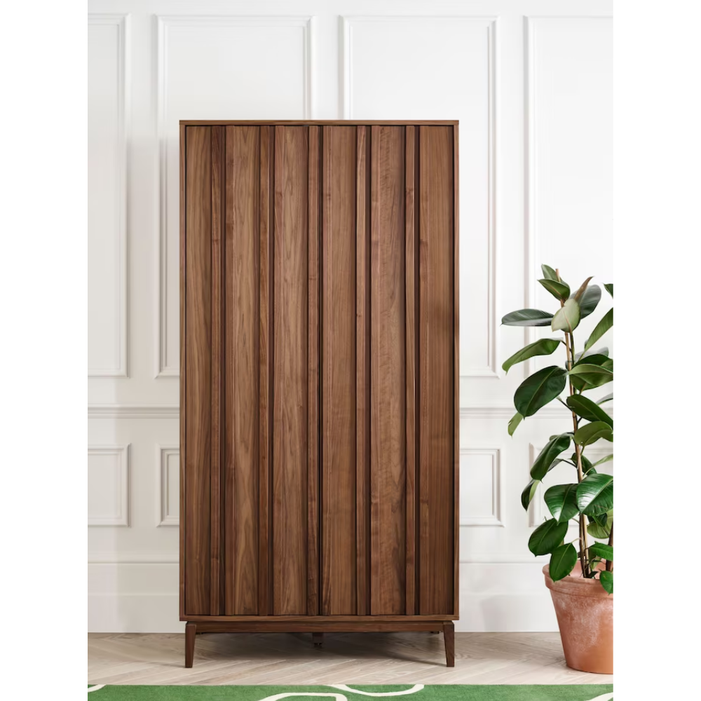 Jasper London Brown Belgrave Wardrobe