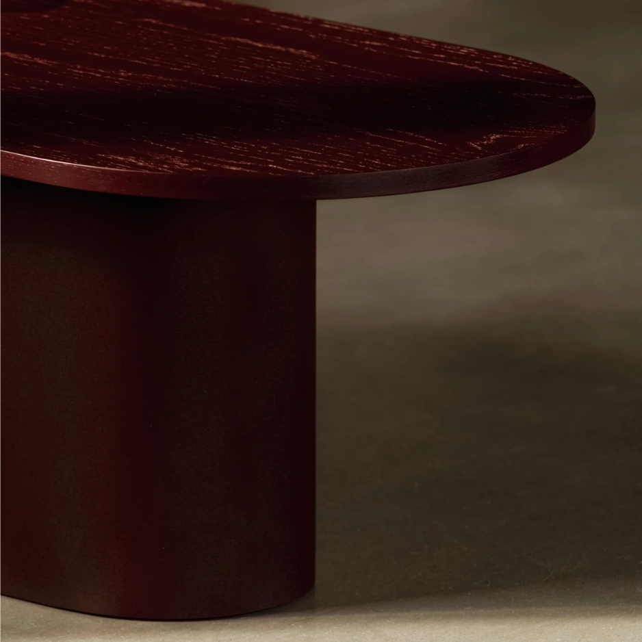 Looi Coffee Table in Wine Berry