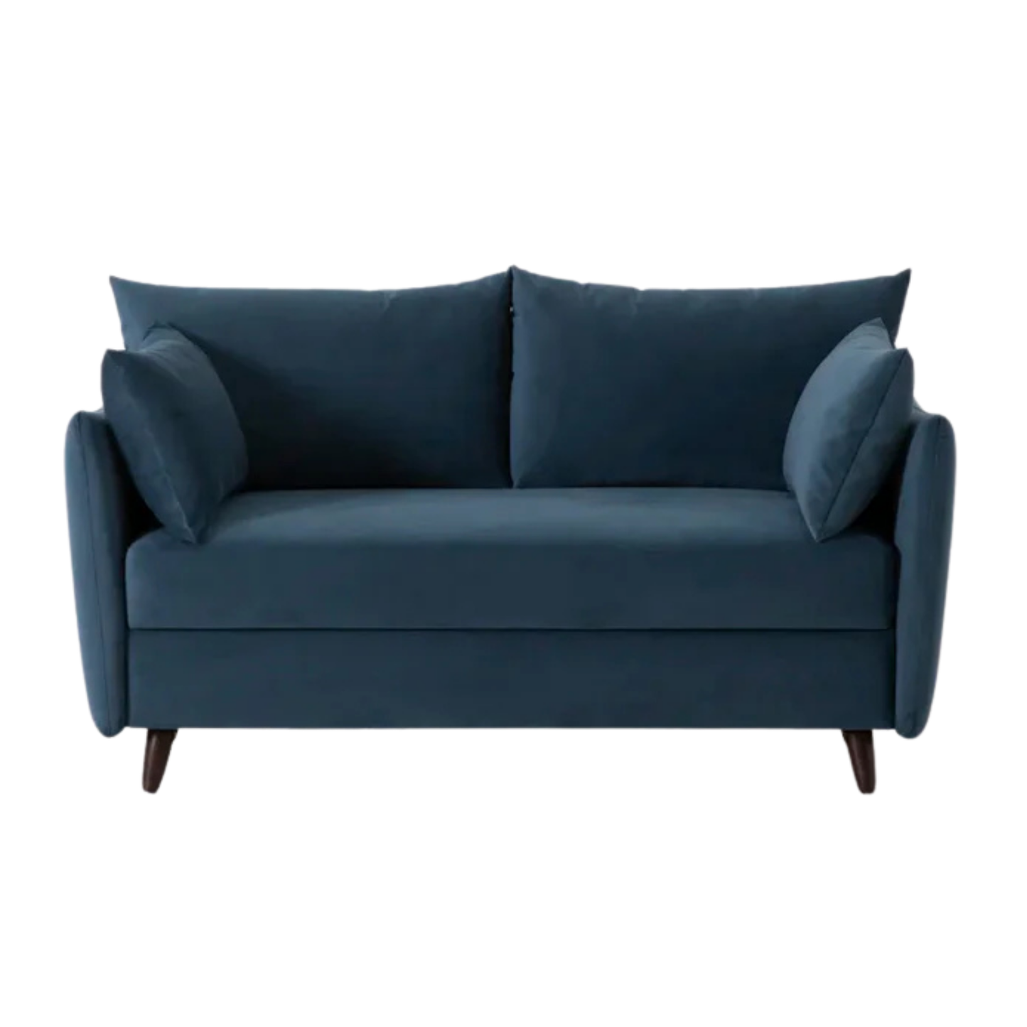 Swyft | Model 08 2 Seat Sofa Bed in Teal Velvet