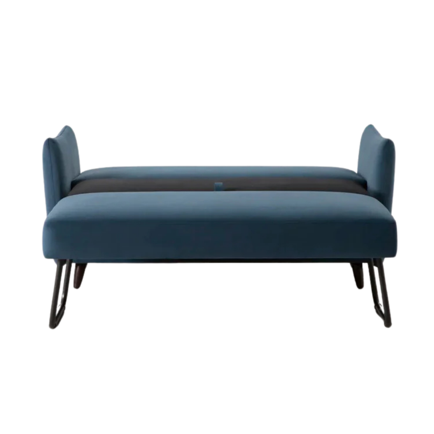 Swyft | Model 08 2 Seat Sofa Bed in Teal Velvet
