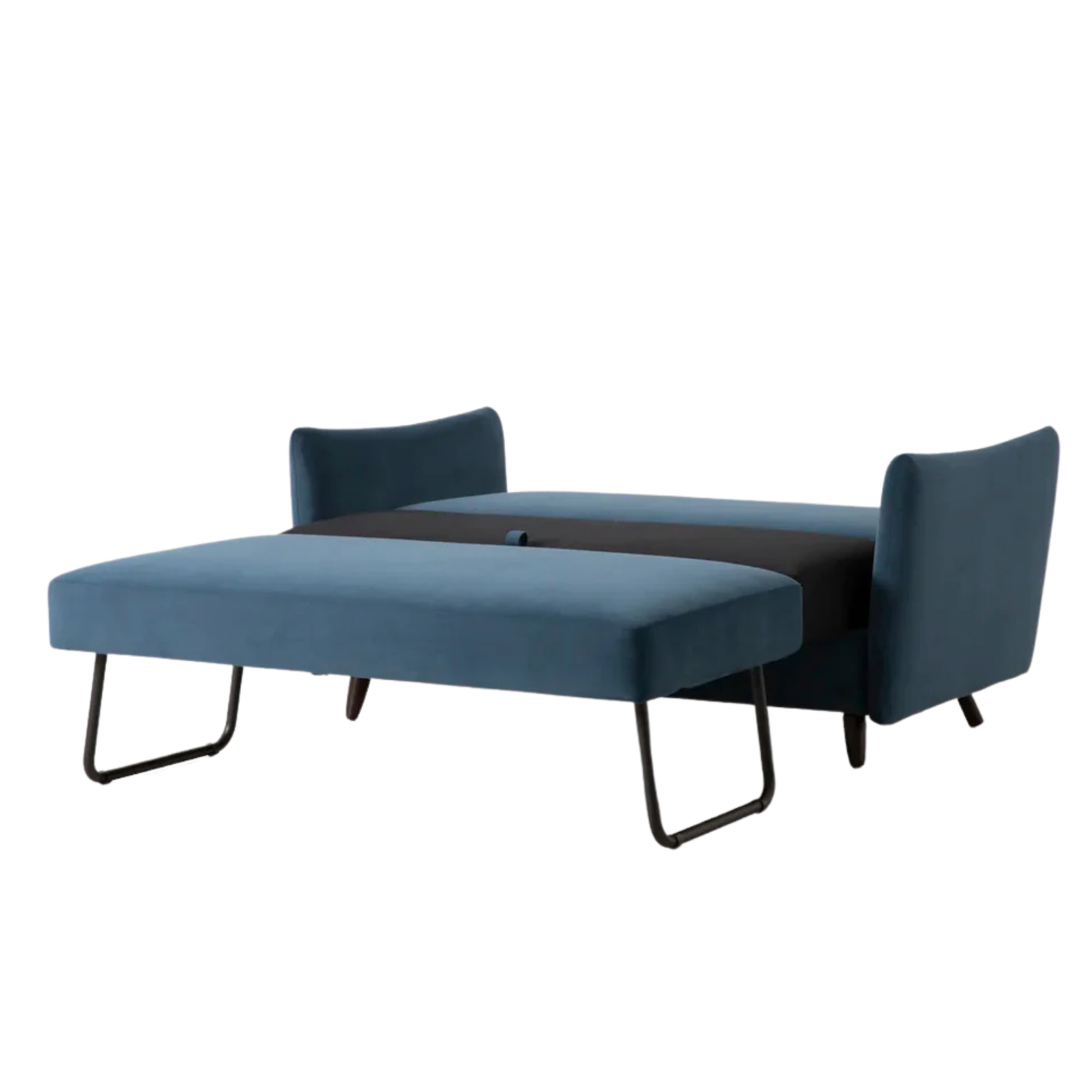 Swyft | Model 08 2 Seat Sofa Bed in Teal Velvet