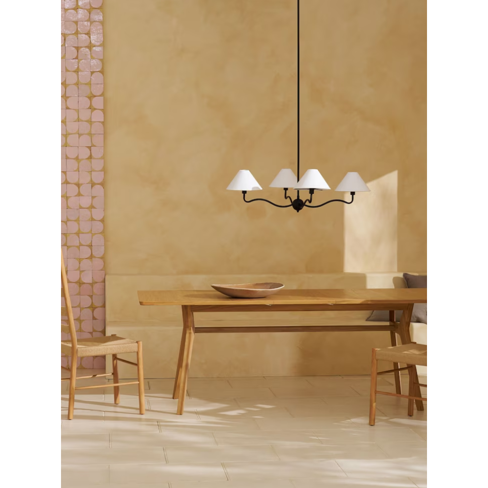 Jenson Extendable 6-8 Seater Rectangle Dining Table Oak