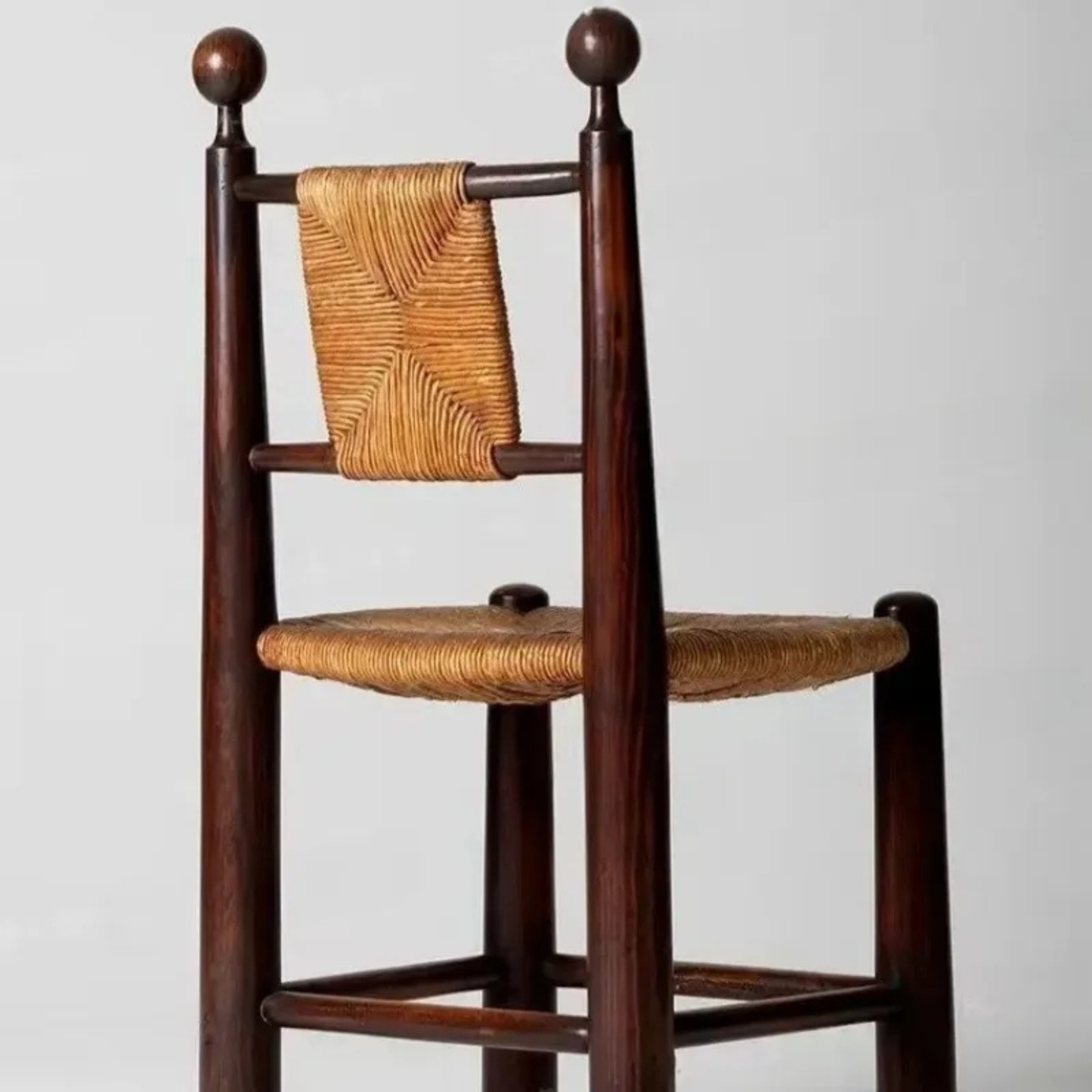Panache Artistry | Savannah Handwoven Dining Chair in Walnut