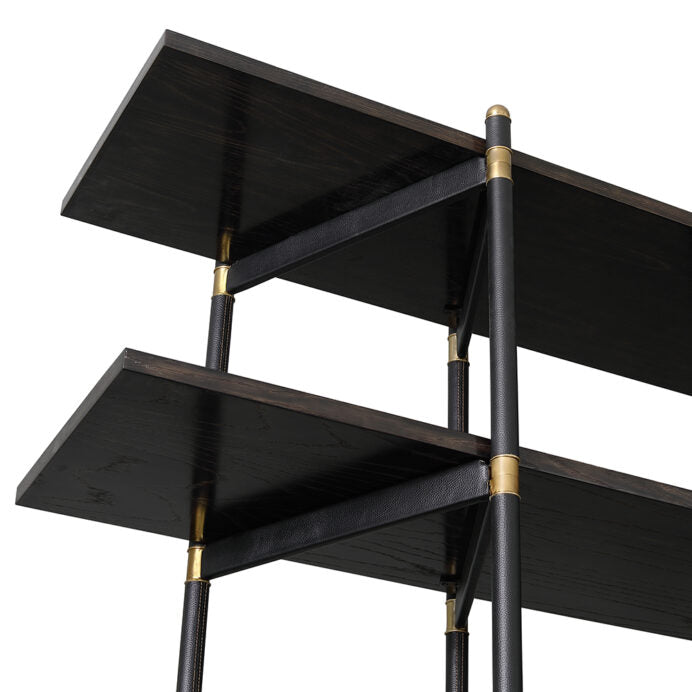 Julian Chichester | Blow Bookshelf in Dark Oak