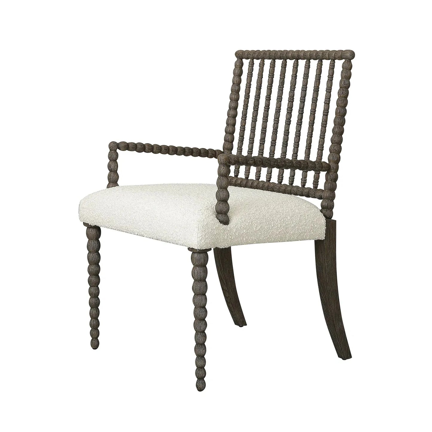 Julian Chichester | Bobbin Dining Chair in Rustic Oak
