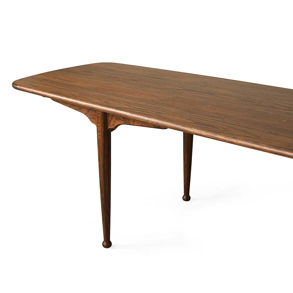 Julian Chichester | Moose Dinning Table in Light African Walnut