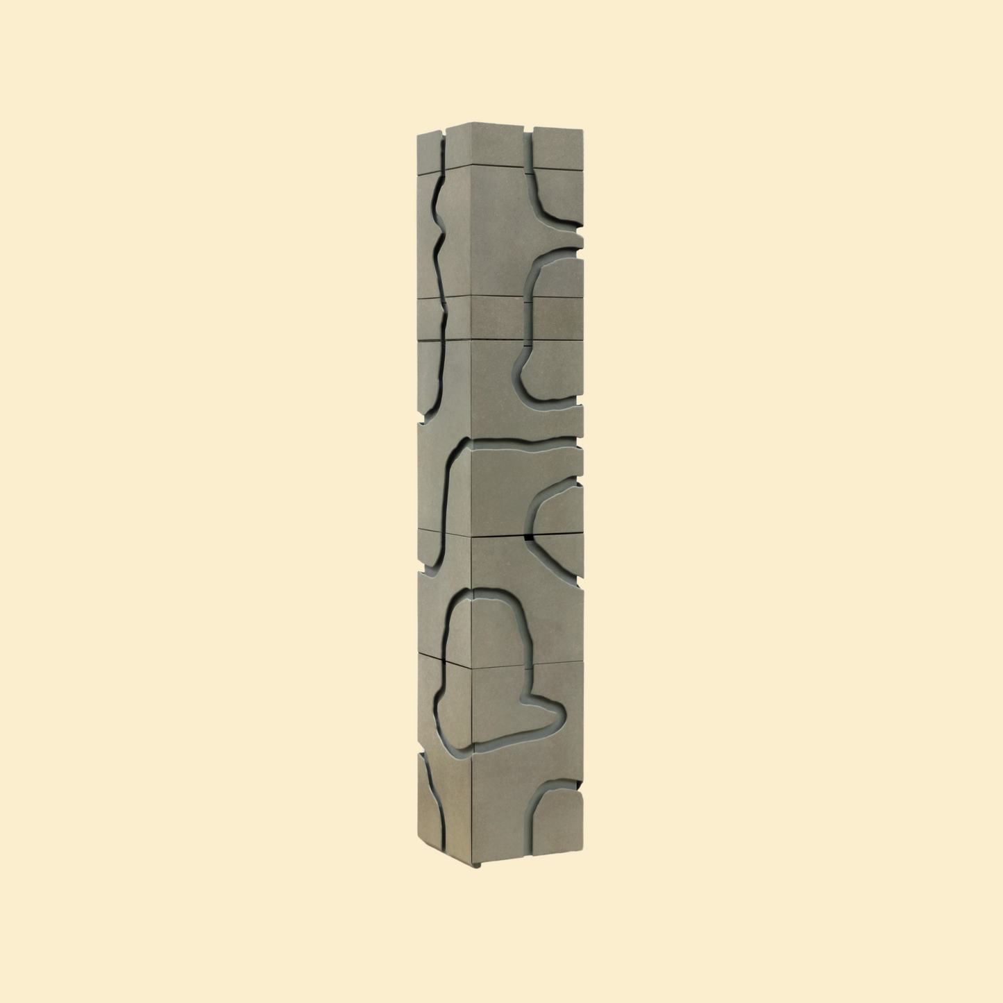 Under One Roof | Routed Groove Drawers - Khaki Green by Louis Eager