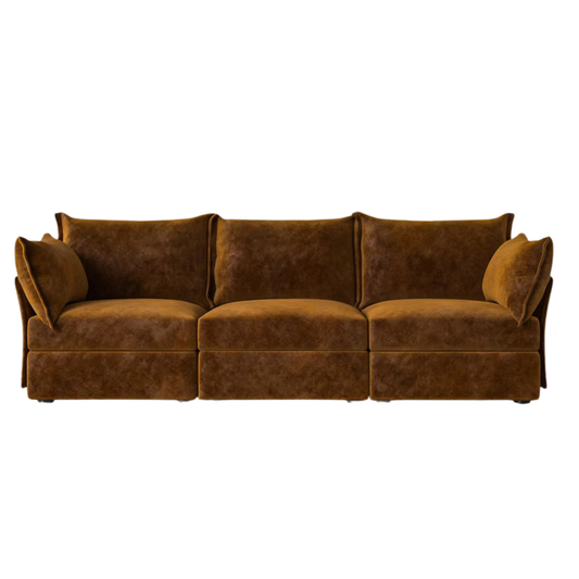 Swyft | Model 06 3 Seater Sofa in Ochre Molted Velvet