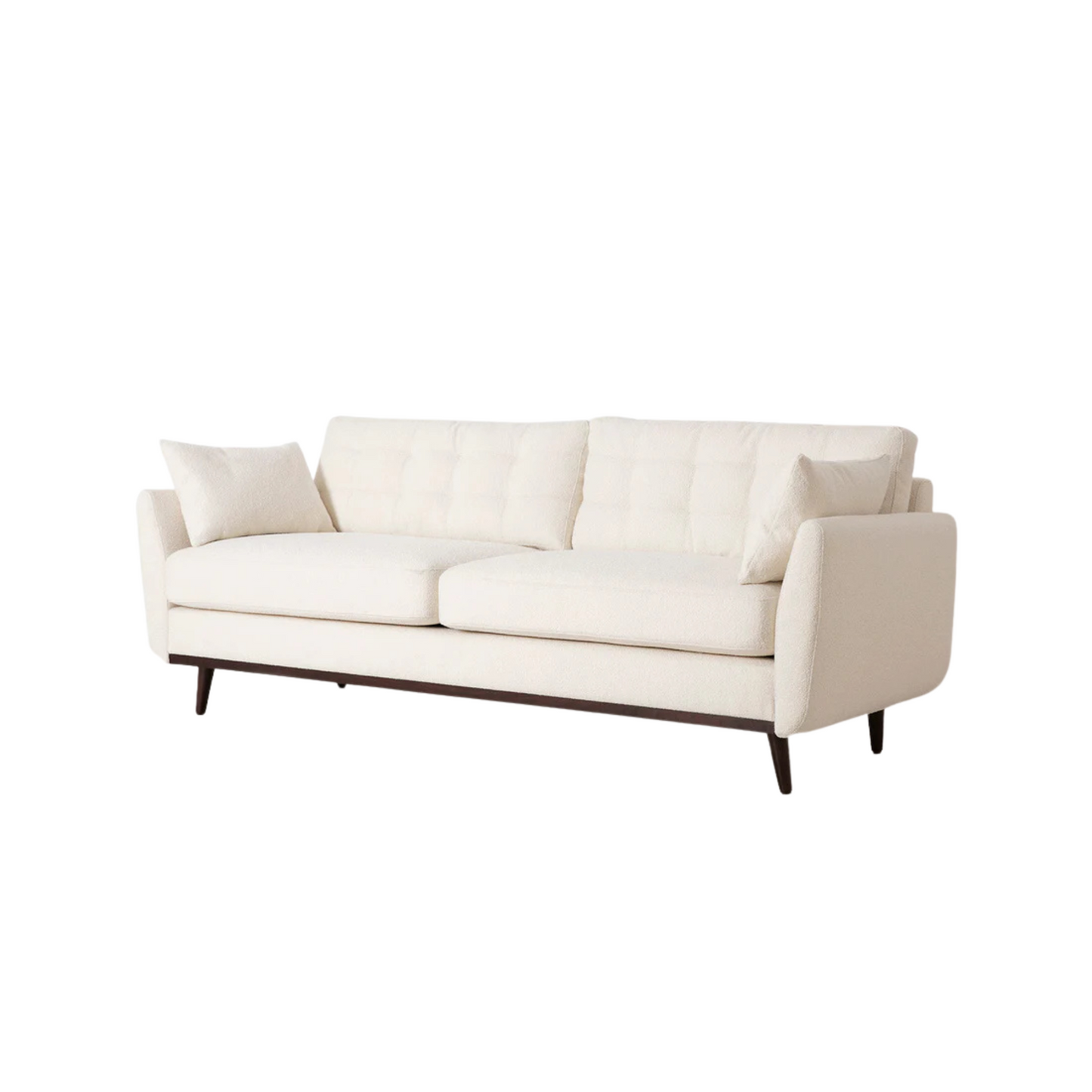 Swyft | Model 10 3 Seater Sofa in Ivory Boucle