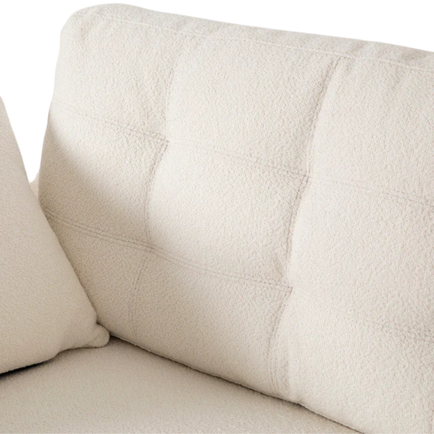 Swyft | Model 10 3 Seater Sofa in Ivory Boucle