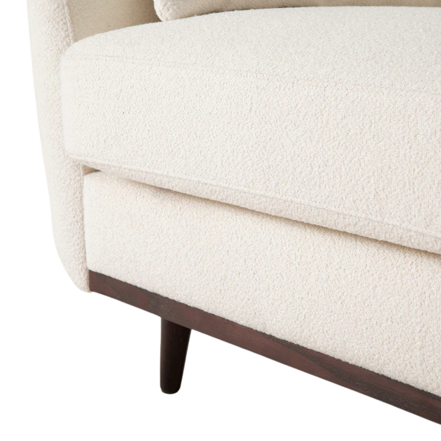 Swyft | Model 10 3 Seater Sofa in Ivory Boucle