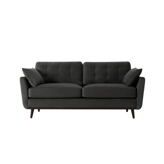 Swyft | Model 10 2 Seater Sofa in Charcoal Velvet