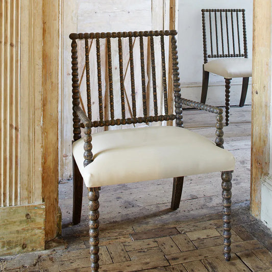Bobbin Dining Chair in Rustic Oak