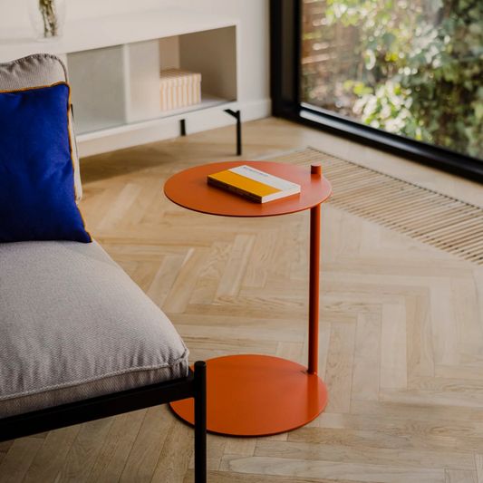 Ande Side Table in Orange Peel