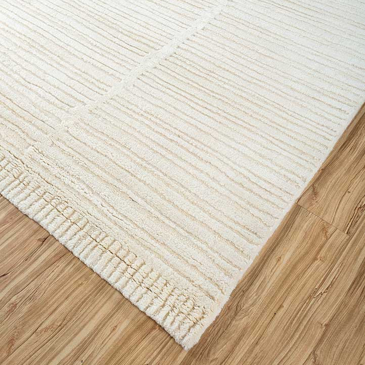 Jaipur Rugs | RA-1117 Undyed White Wool Rug