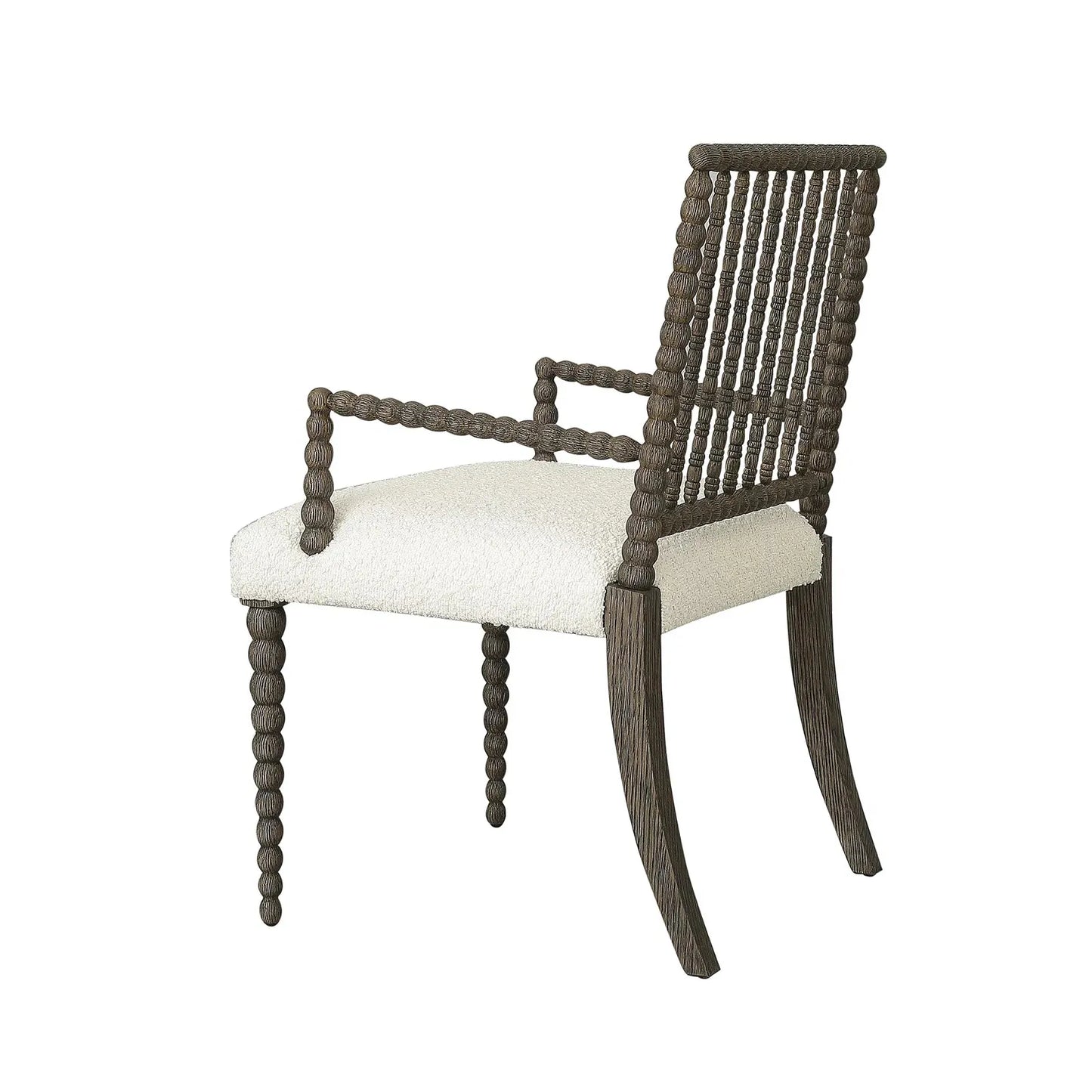 Julian Chichester | Bobbin Dining Chair in Rustic Oak